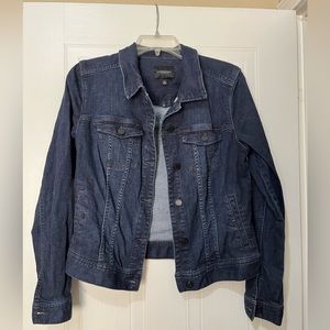 Dark Denim Liverpool jacket. Size Medium